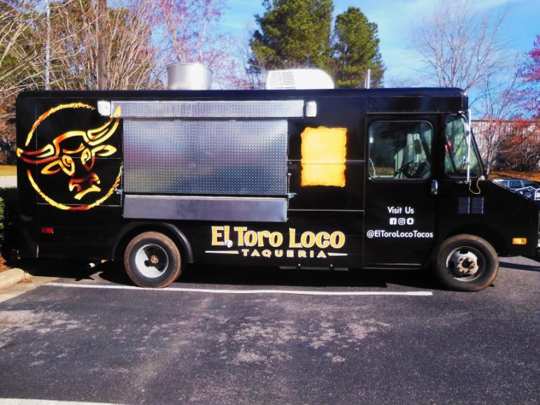 El Toro Loco Truck after vehicle graphics