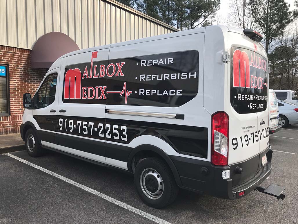 Van Wrapped for Mailbox Medix